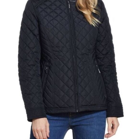 J CREW Navy Puffer Jacket Size XS - Picture 1 of 3
